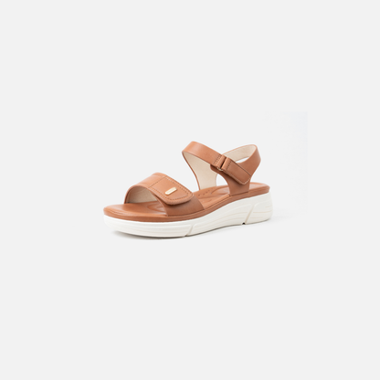 Sandales pieds larges ajustables H - Modele Mia