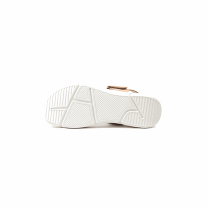 Sandales pieds larges ajustables H - Modele Mia