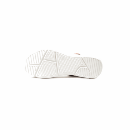 Sandales pieds larges ajustables H - Modele Mia