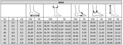 Bottes XL pour mollets larges - Modele Nina