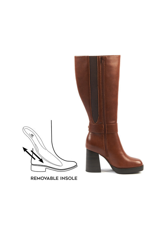 Bottes XL pour mollets larges - Modele Nina
