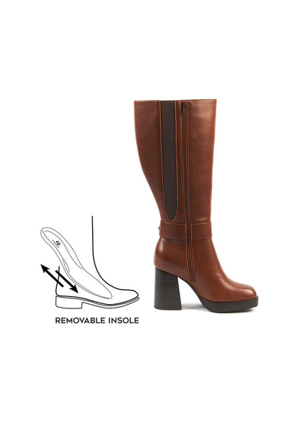 Bottes XL pour mollets larges - Modele Nina