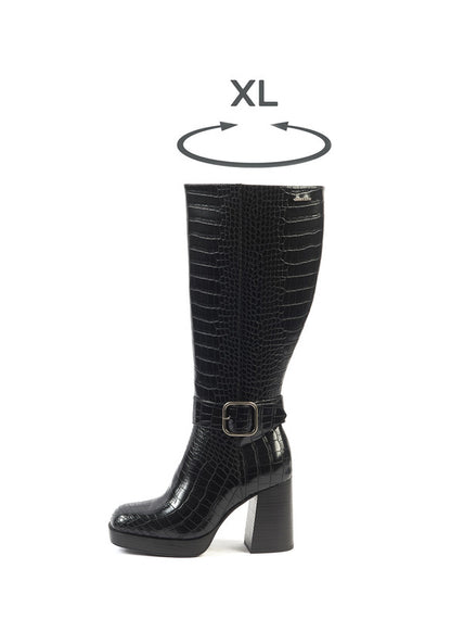 Bottes XL pour mollets larges - Modele Nina