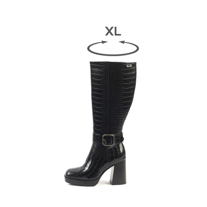 Botas XL para pantorrillas anchas - modelo Nina