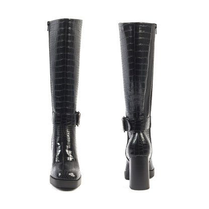 Botas XL para pantorrillas anchas - modelo Nina