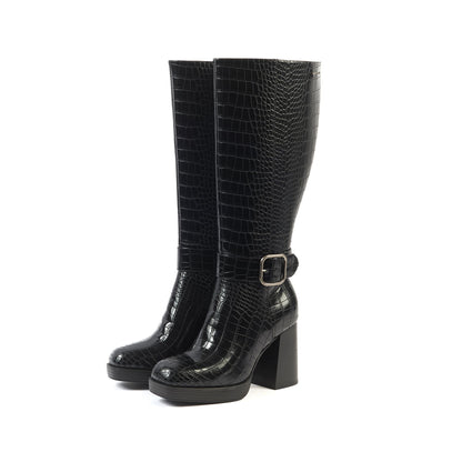 Botas XL para pantorrillas anchas - modelo Nina