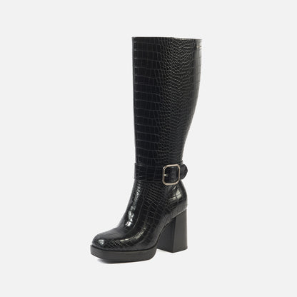 Bottes XL pour mollets larges - Modele Nina