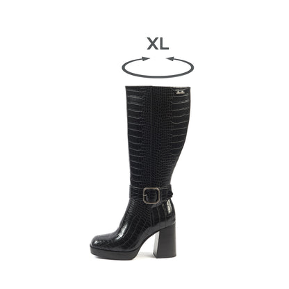 Bottes XL pour mollets larges - Modele Nina