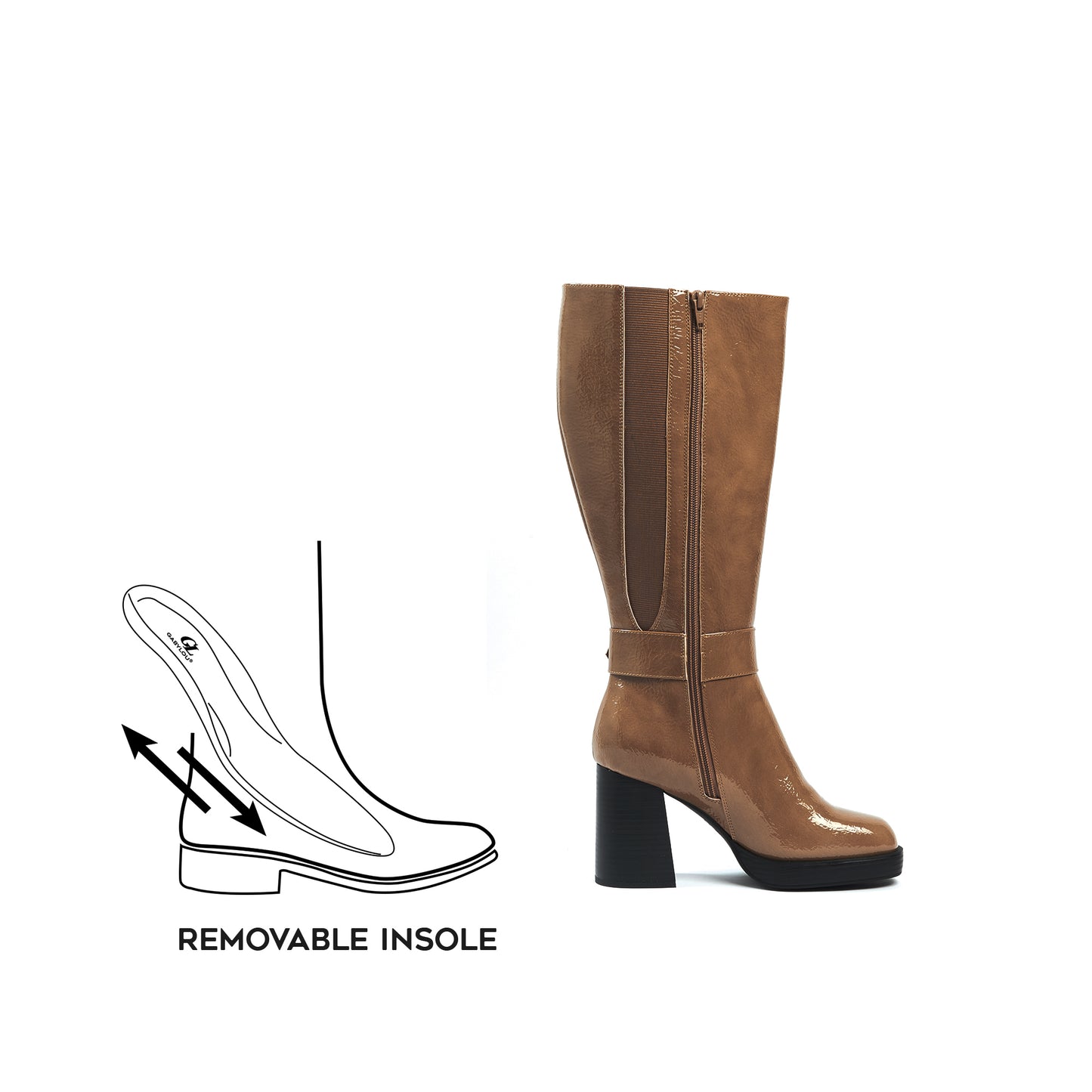 Bottes XL pour mollets larges - Modele Nina