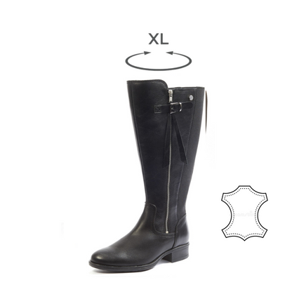 XL wide calf boots - Noella model,