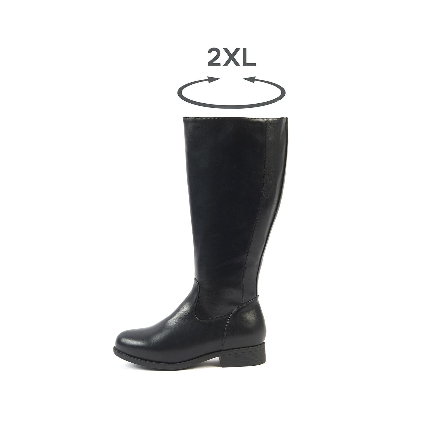 Bottes 2XL pour mollets larges - Modele Orange