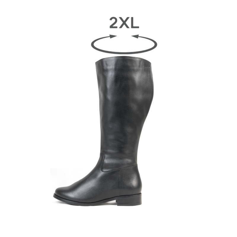 2XL boots for wide calves - Paris model