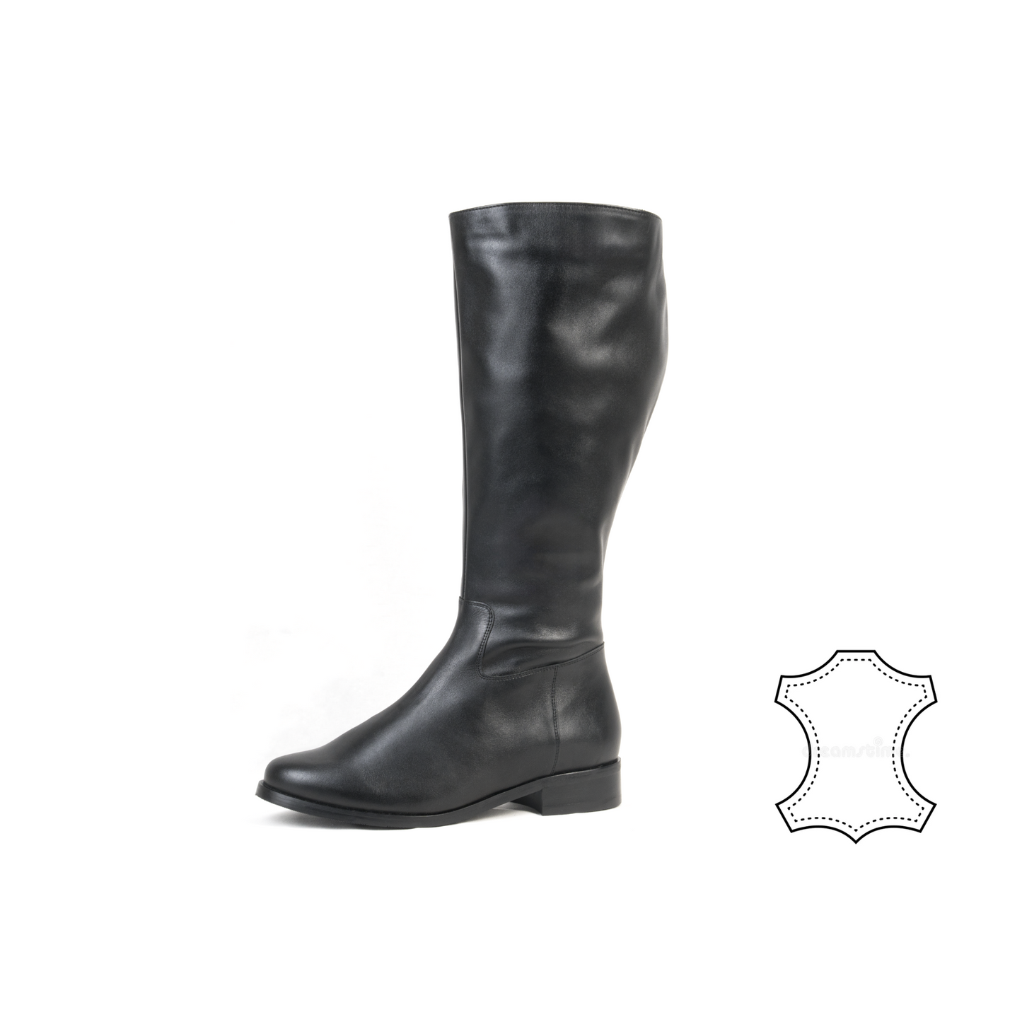 Bottes 2XL pour mollets larges - Modele Paris