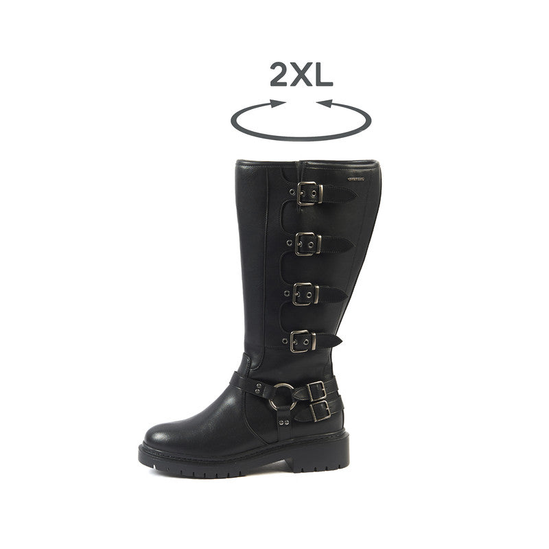 Bottes 2XL pour mollets larges - Modele Penelope