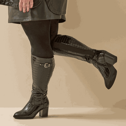 Bottes 3XL pour mollets larges - Modele Romy