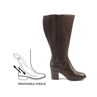 Bottes 3XL pour mollets larges - Modele Romy