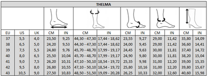 Bottes 3XL pour mollets larges - Modele Thelma