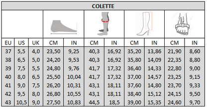 XL laarzen voor brede kuiten - Model Colette