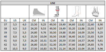 Bottes 3XL pour mollets larges - Modele Lise
