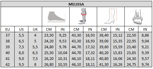 Bottes VARIO 2XL/3XL pour mollets larges - Modele Melissa