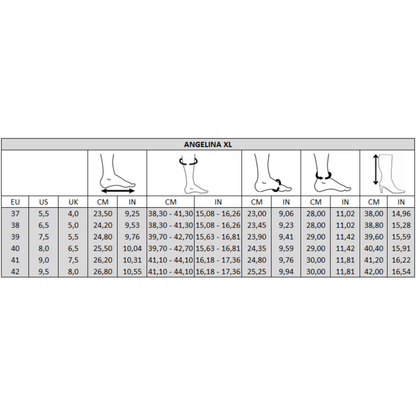 Bottes XL pour mollets larges - Modele Angelina