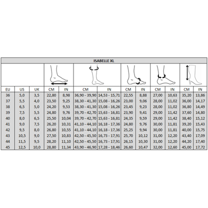 Bottes XL pour mollets larges - Modele Isabelle