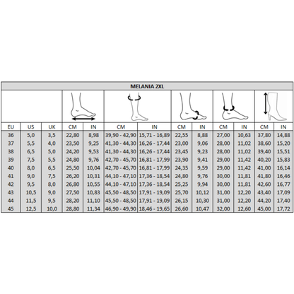 Bottes 2XL pour mollets larges - Modele Melania
