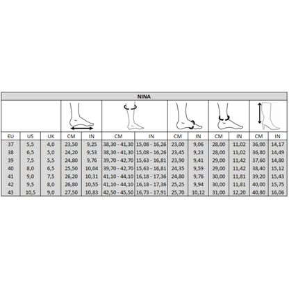 Bottes XL pour mollets larges - Modele Nina