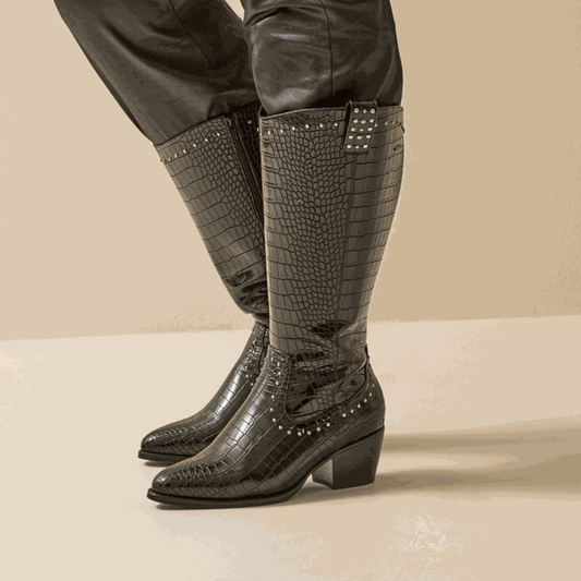 Bottes 3XL pour mollets larges - Modele Thelma