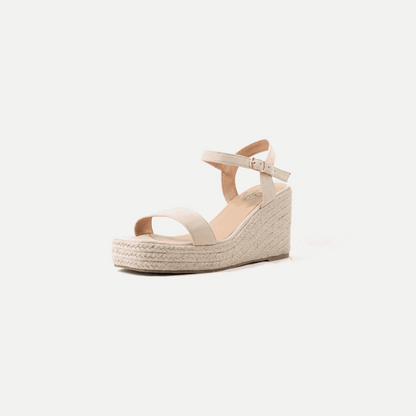 Keil-Sandalen mit verstellbaren breiten Füßen H - Modell Vic