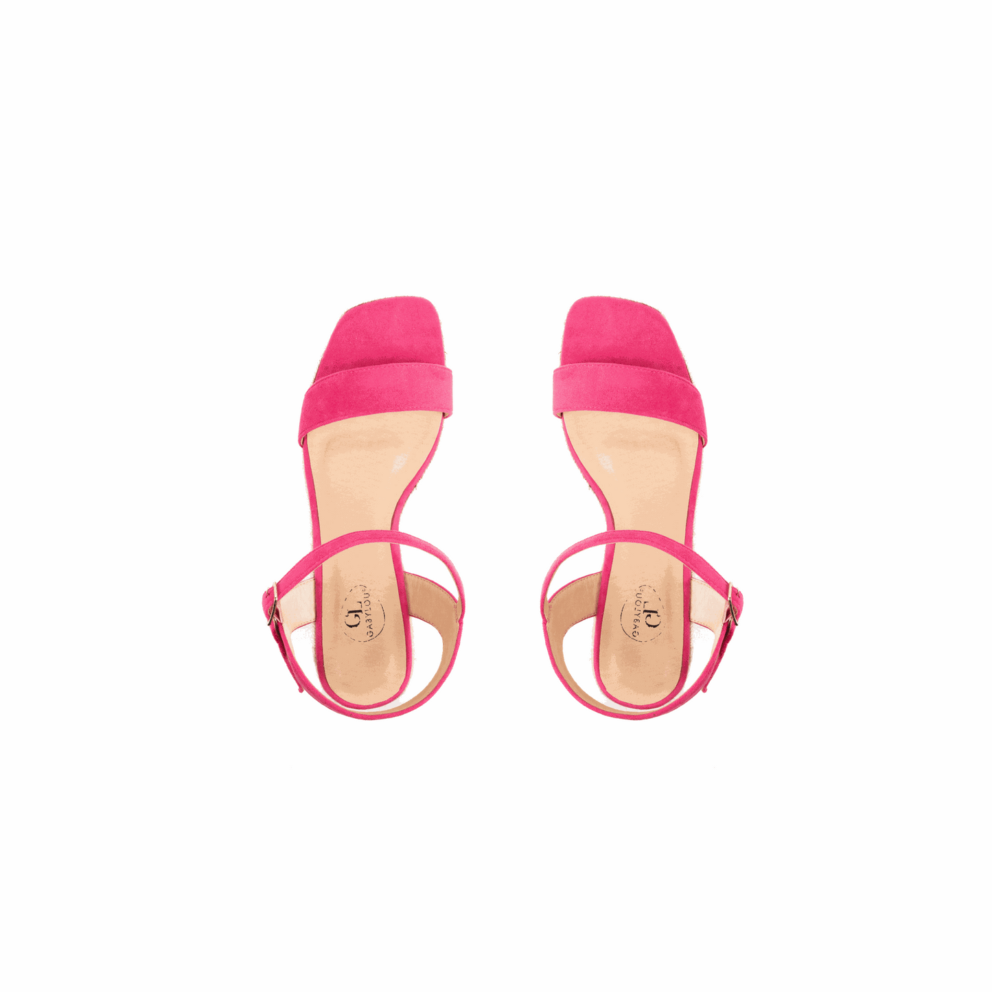 Keil-Sandalen mit verstellbaren breiten Füßen H - Modell Vic