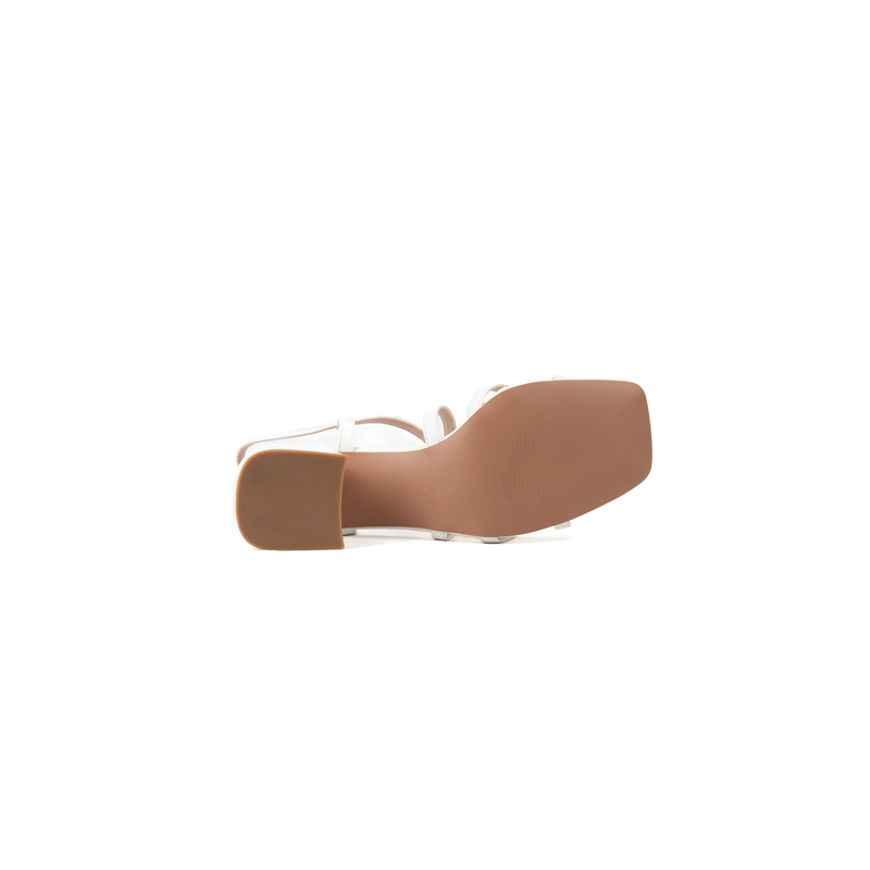 Sandales à talons pieds larges ajustables H - Modele Zoe