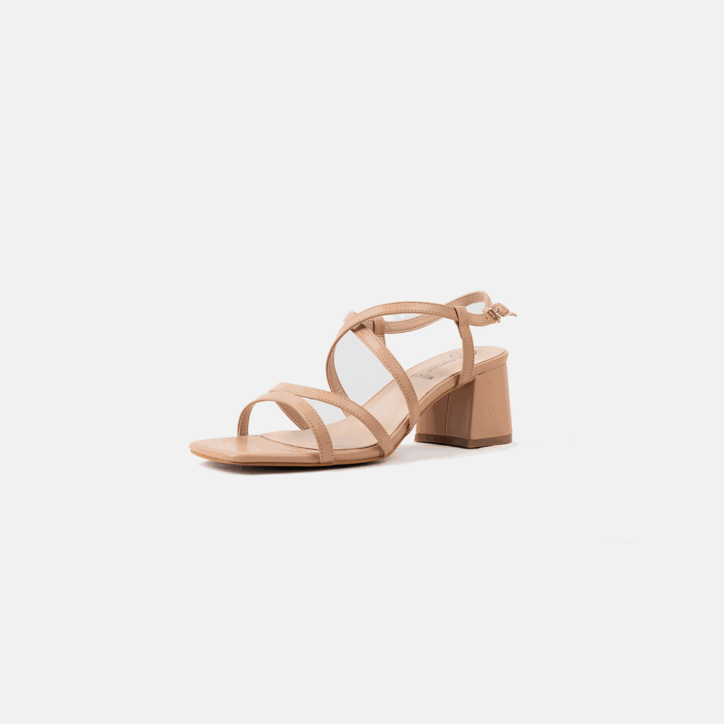 Sandales à talons pieds larges ajustables H - Modele Zoe