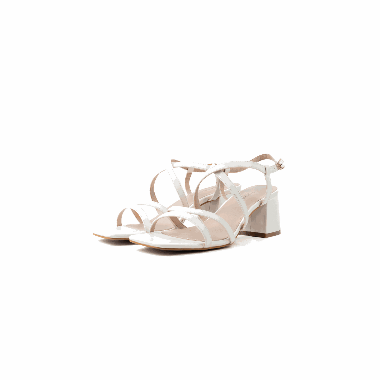 Sandales à talons pieds larges ajustables H - Modele Zoe