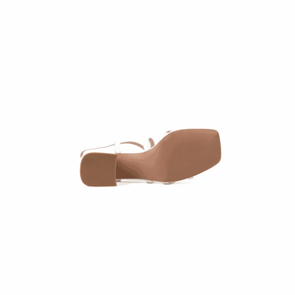 Sandales à talons pieds larges ajustables H - Modele Zoe
