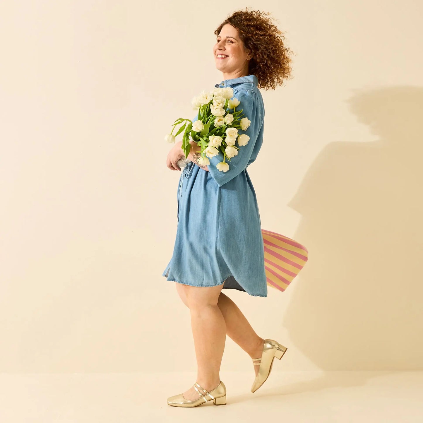 Mary Jane Babies pieds larges H - Modèle Diana