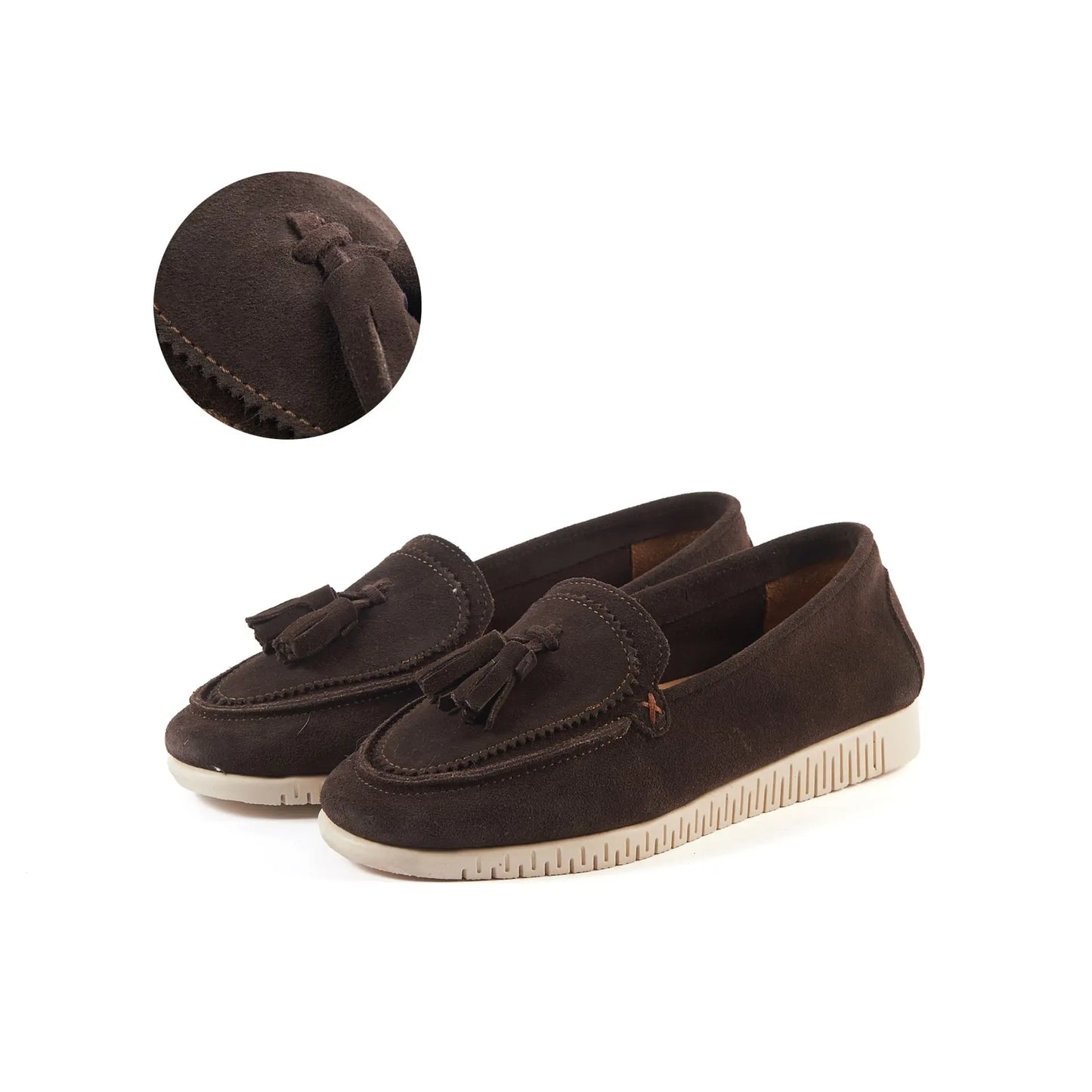 Mocassins pieds larges H - Modele Anita