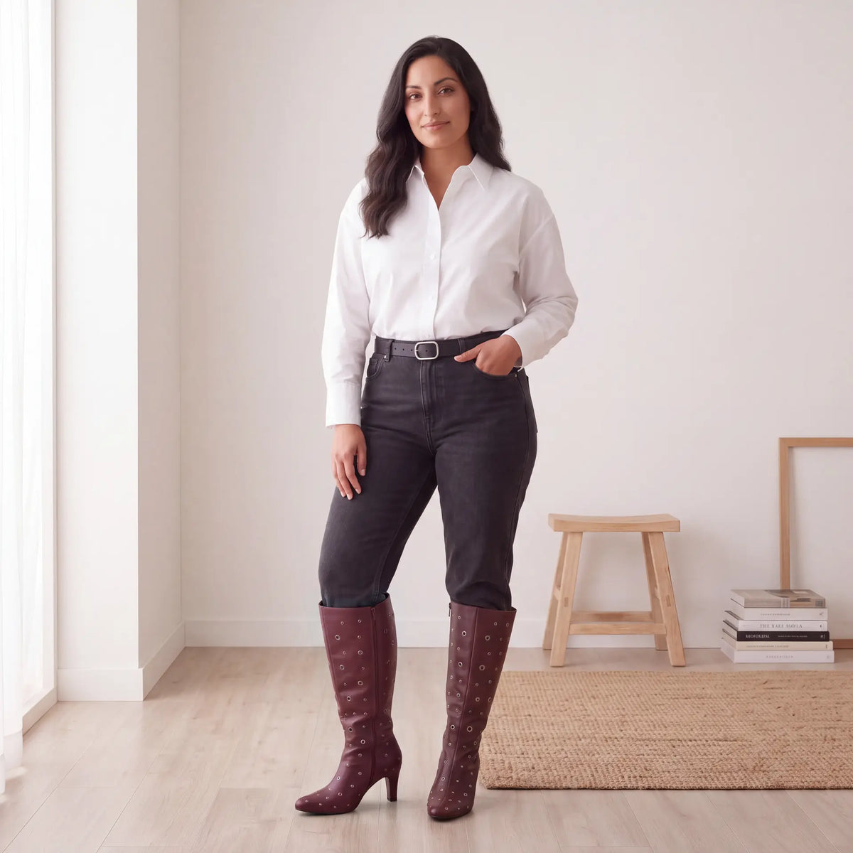 Bottes mollets larges 3XL - Avocado