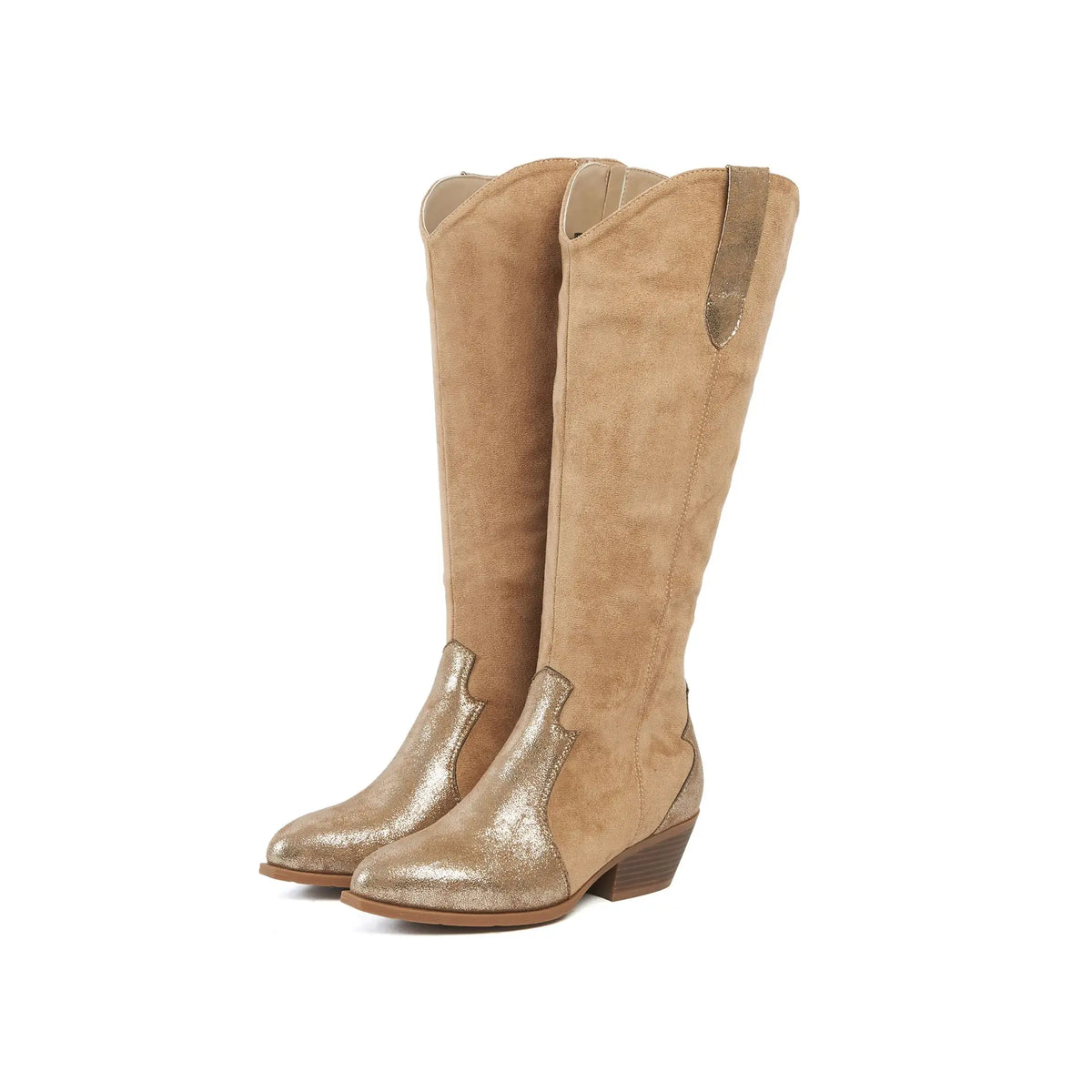 Bottes mollets larges XL - Coconut