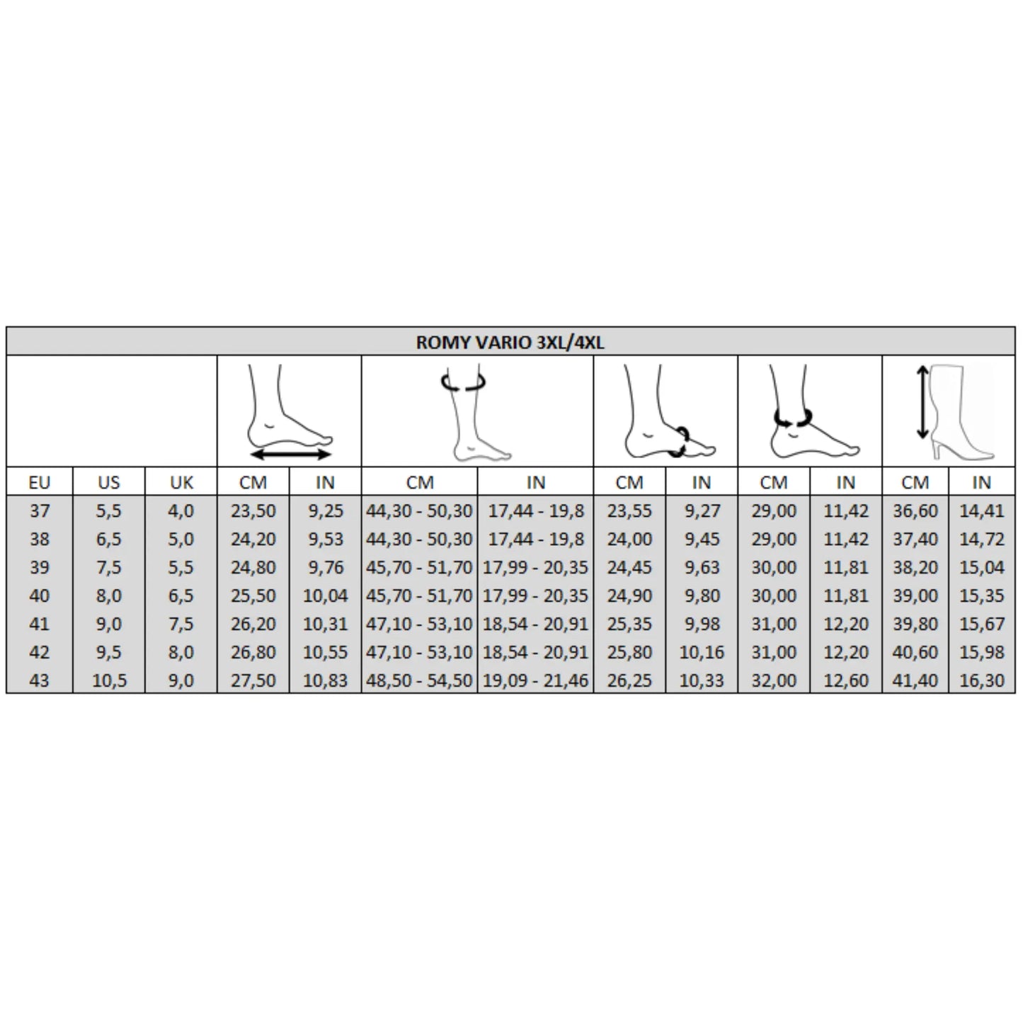 Bottes à mollet large 3XL - Modèle Romy