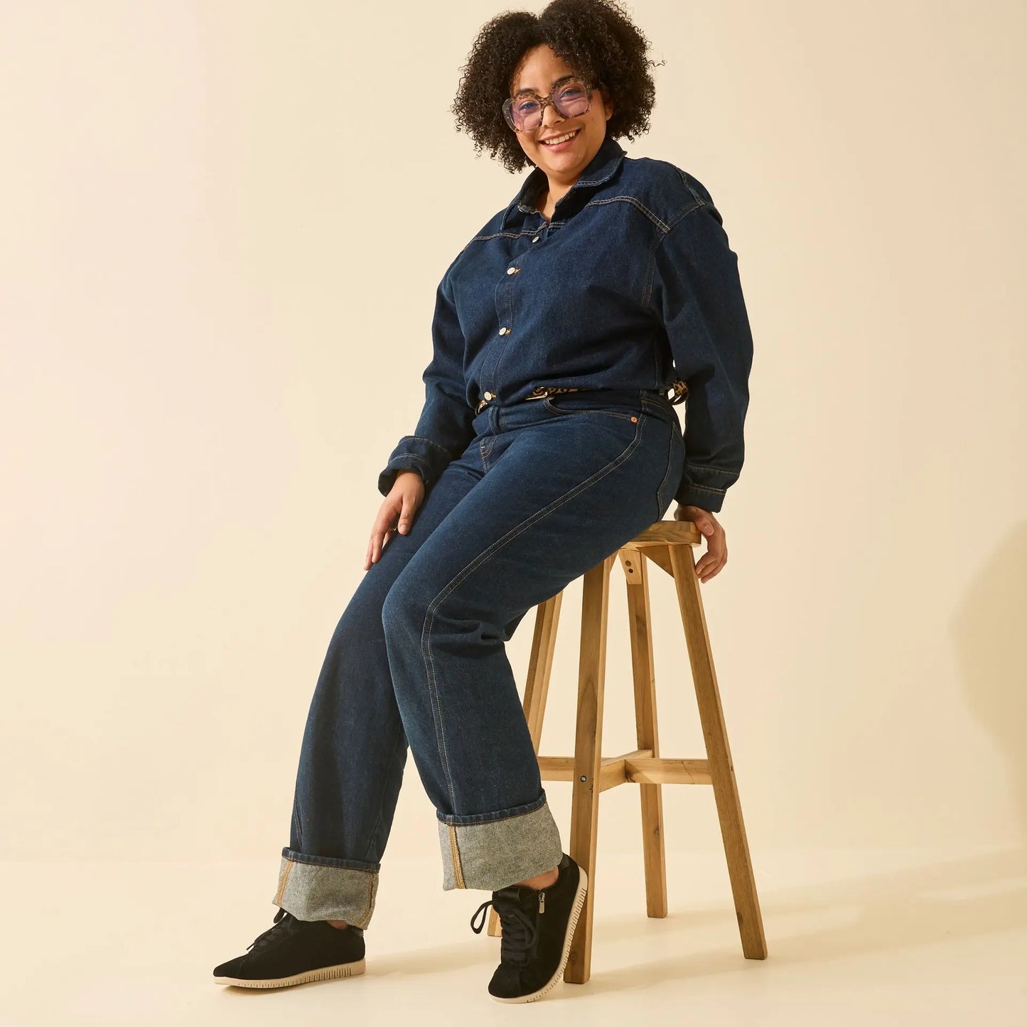 Baskets pieds larges H - Modèle Jane