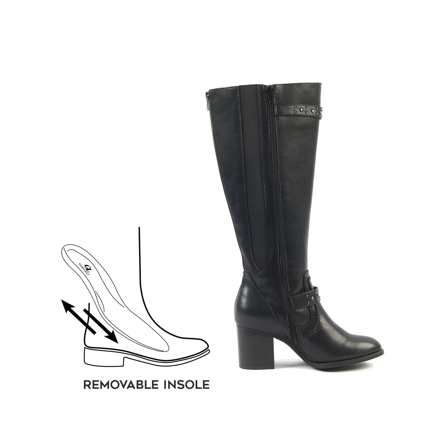 Bottes à mollet large XL - Modèle Chrystel