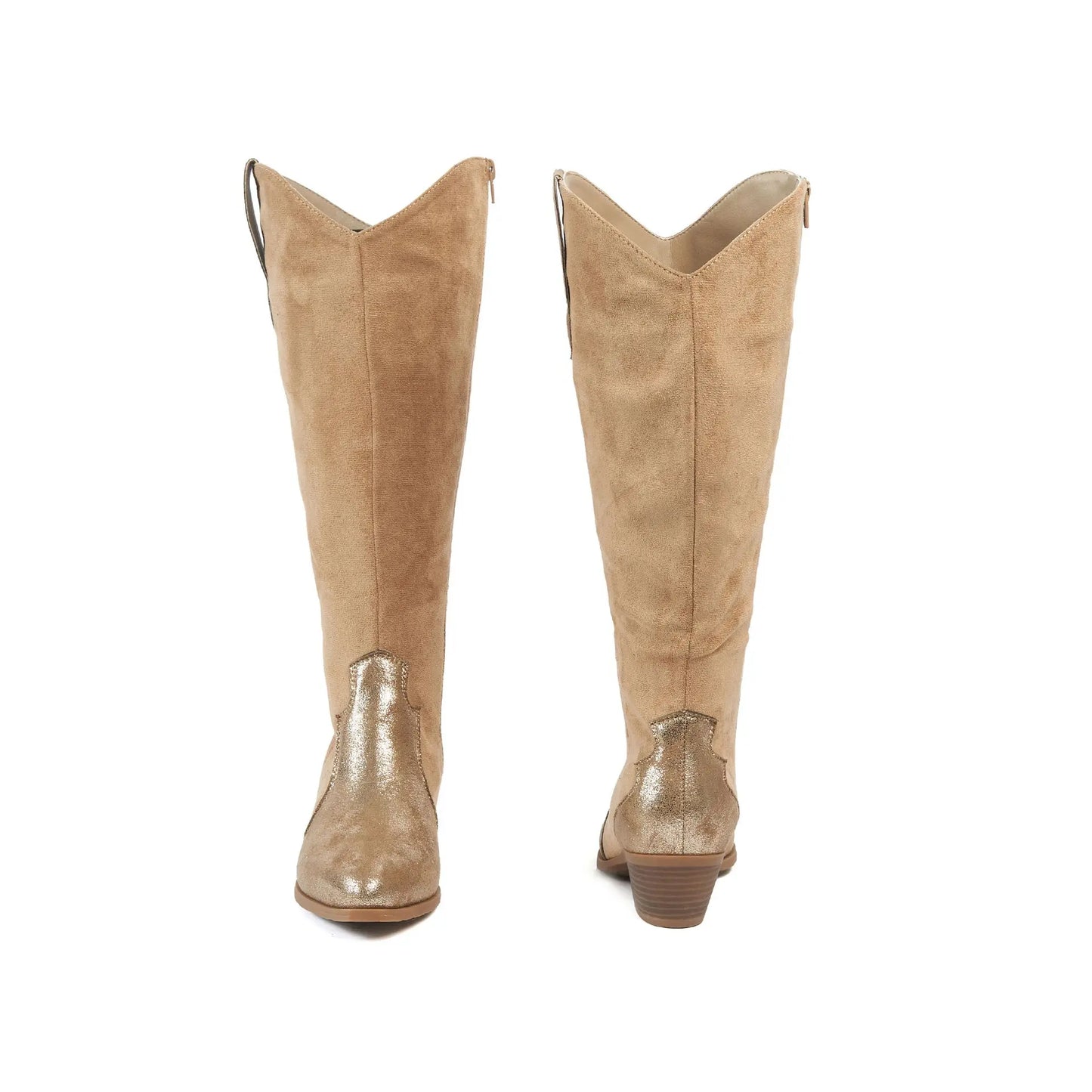 Bottes mollets larges XL - Coconut