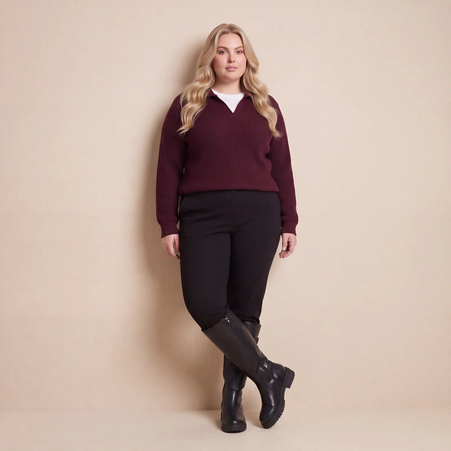 Bottes mollets larges 4XL - Alessia