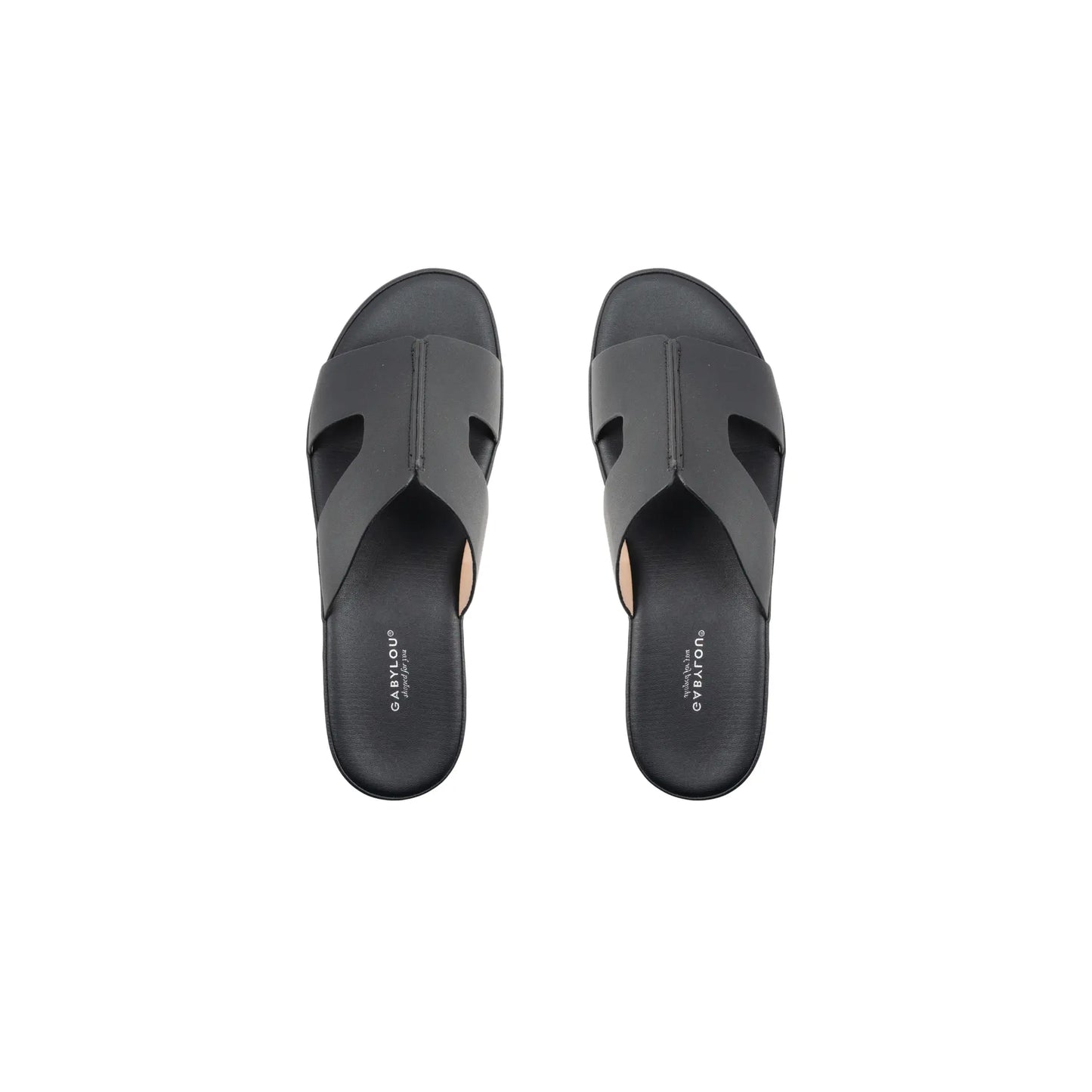 Mules à bout large ajustable H - Modèle Emy