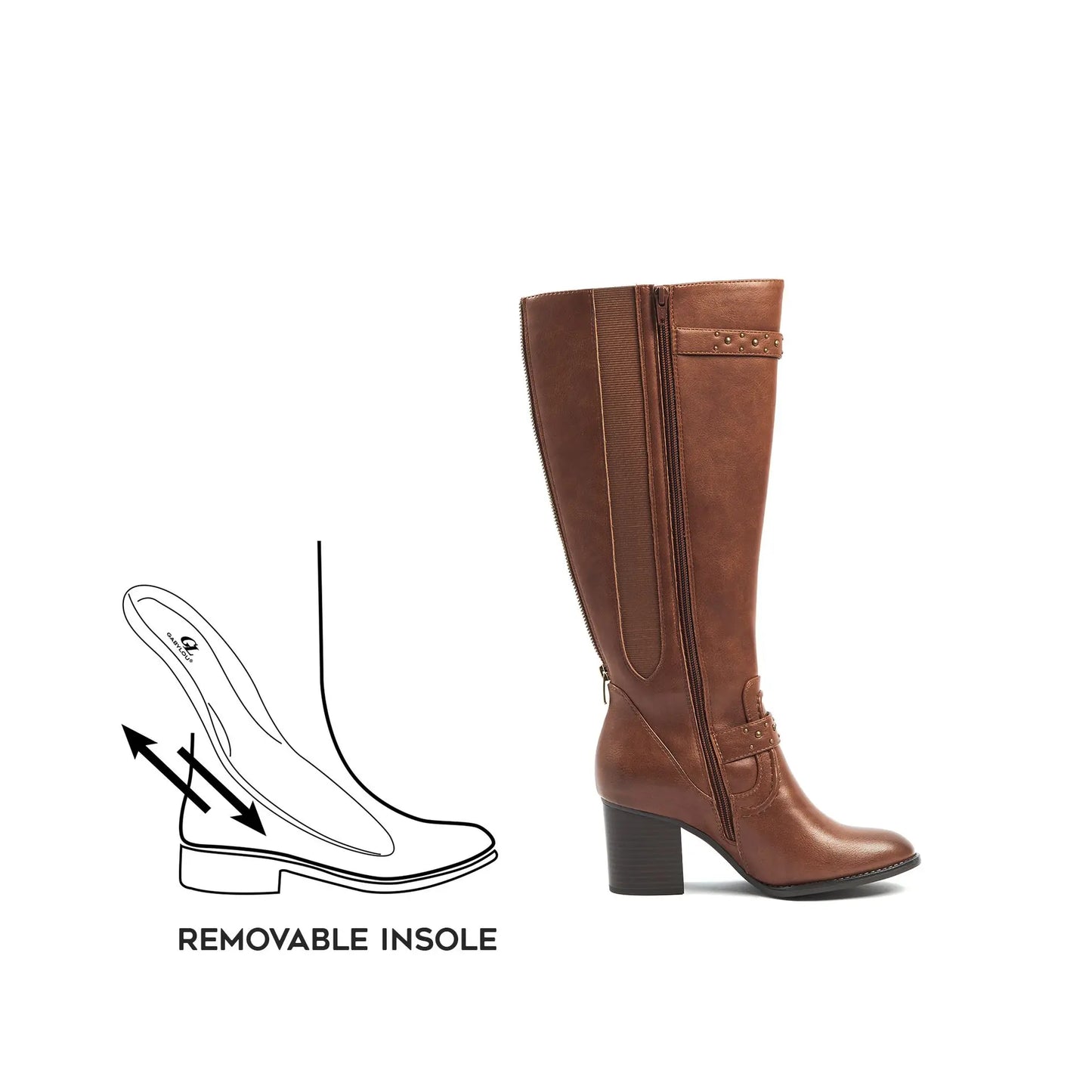 Bottes à mollet large XL - Modèle Chrystel