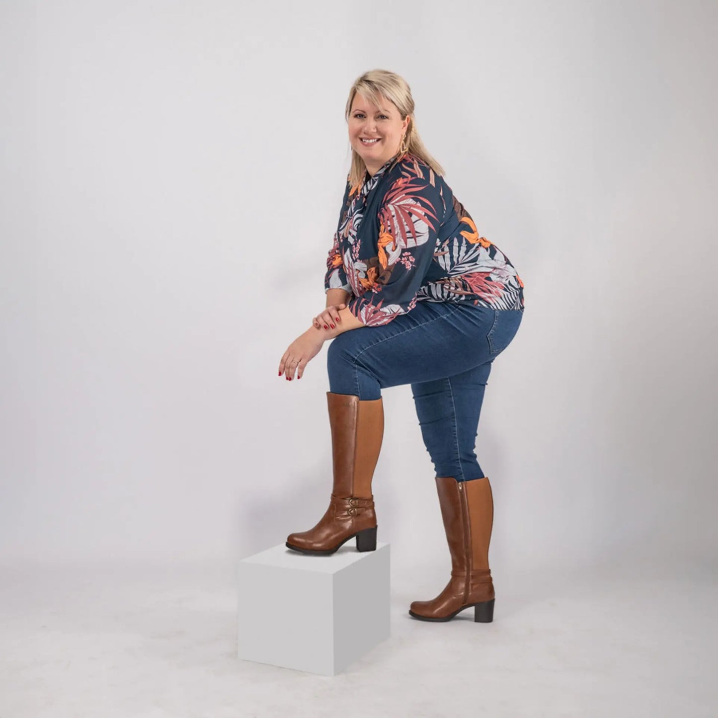 Bottes 2XL pour mollets larges - Modele Marta