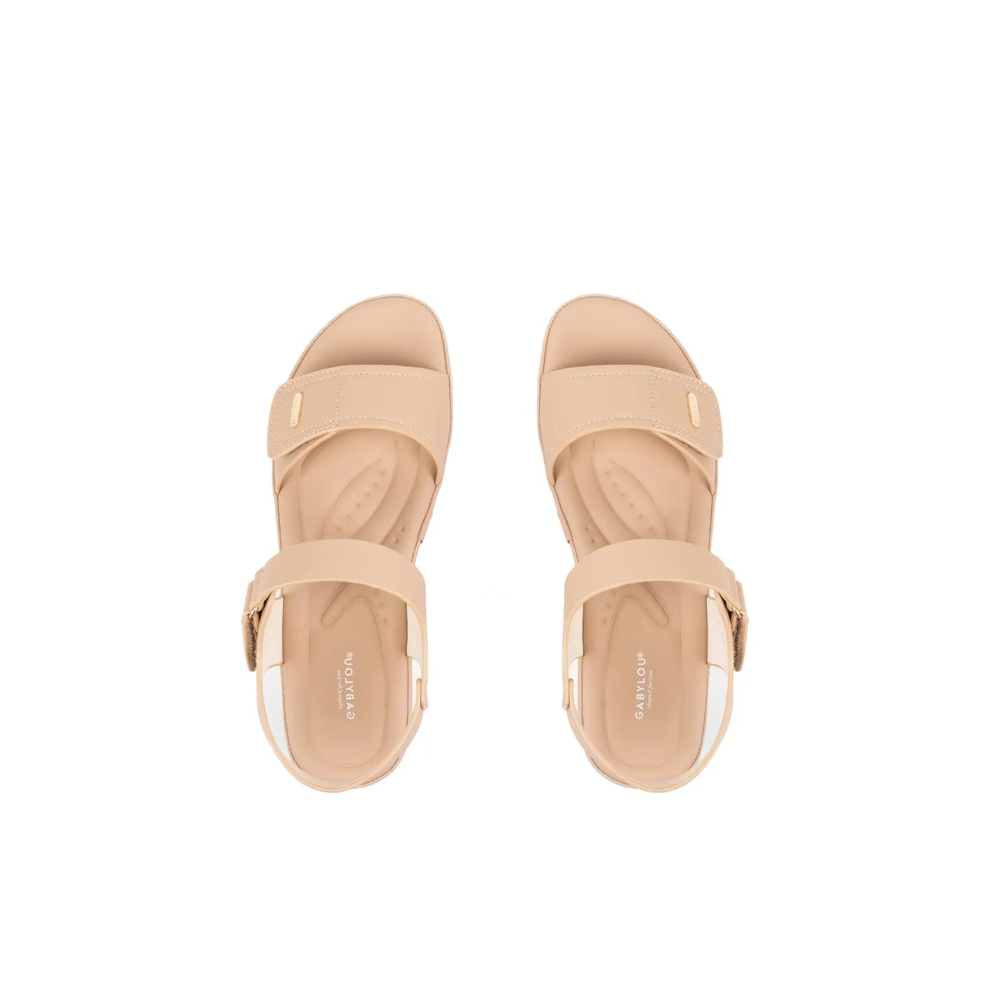 Sandales à bout large ajustables H - Modèle Mia