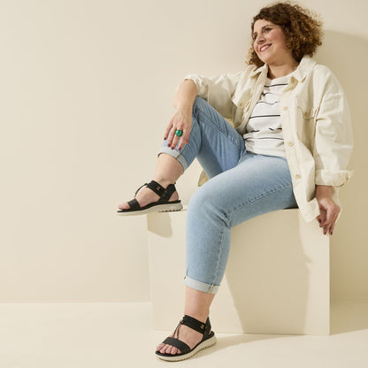 Sandali con plateau H regolabile - Modello Lou