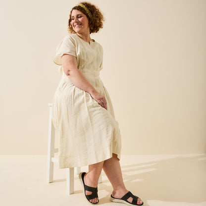 Mules pieds larges ajustables H - Modele Emy